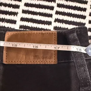 Madewell The Perfect Vintage Flare Jean in Sherborn Wash Black sz 33 thumbnail 7