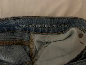 American Eagle High-Rise 90s Flare Jeans thumbnail 5