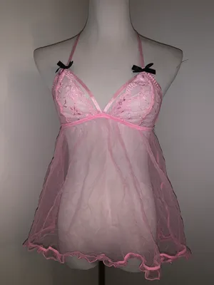 Dreamgirl Babydoll Lingerie O/S thumbnail 1