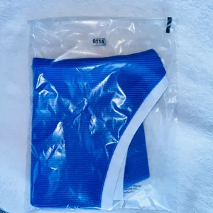 114 | OFFLINE‎ by Aerie Ribbed Super Shortie Shorts Women XL Blue Excellent thumbnail 6