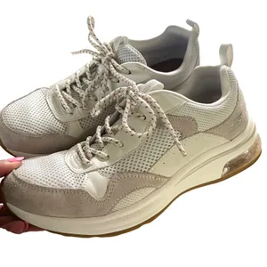 Skechers BOBS Sport Squad Air Sneakers Womens 8.5 Off White Chunky Memory Foam thumbnail 1