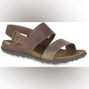 Merrell Around town backstrap sandals two toned vertiver‎ size 6 thumbnail 2