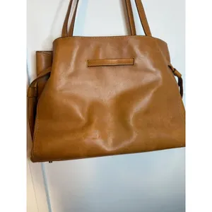 J.McLaughlin Dahna Tan Leather Tote Bag thumbnail 4