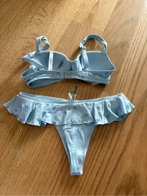 Frankie’s bikinis set blue thumbnail 3