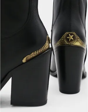 Stivali Coachella Lone Star Edition Cowboy Boots in Black thumbnail 2