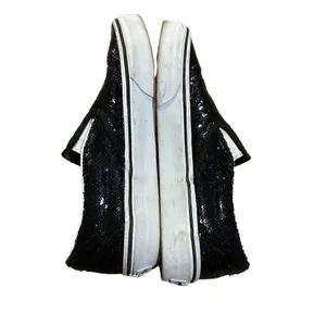 VANS OTW Black Sequin Slip On Skating Casual Shoes Sneakers Women's 5.5‎ thumbnail 6