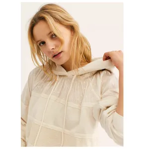 Free People Piper Pullover Cropped Hoodie Size Small thumbnail 3