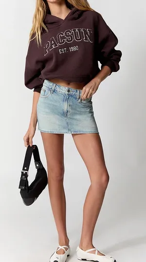 Pacsun Jean Skirt thumbnail 1