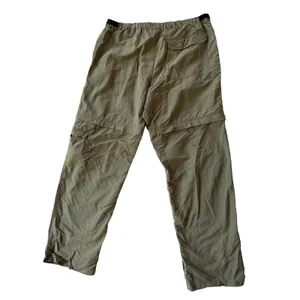 Royal Robbins Convertible Pants Women L Green Good Zip Off Hiking Cargo Utility thumbnail 5
