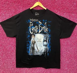 The Corpse Bride Emily & Victor Tim Burton T-Shirt 2XL thumbnail 1