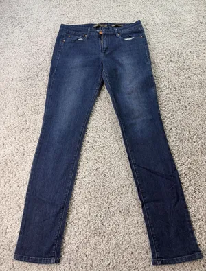 Kardashian Kollection Kim Curvy Skinny Jeans Dark Wash Indigo Size 10 thumbnail 1