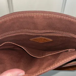 Fossil Tan Leather Shoulder Bag thumbnail 5