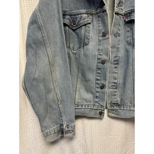 Levi's 70507 Light Wash Denim Trucker Jean Jacket Classic 90s 100% Cotton Medium thumbnail 2