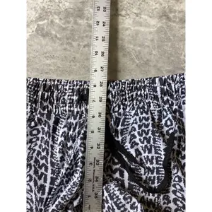 Niyama Sol Womens Sport Short Awesome Black White Leopard Print Small NEW thumbnail 4