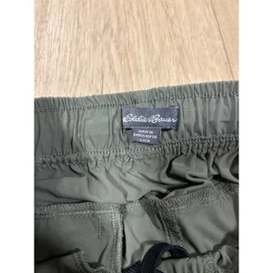 Eddie Bauer Womens Sage Green Ripstop‎ Nylon Stretch Jogger Pants EB005943 Small thumbnail 3