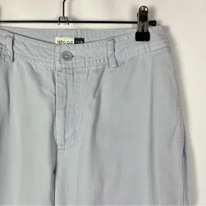 Gap Light Blue Retro Fit Cropped Wide Leg Pants 4‎ thumbnail 3
