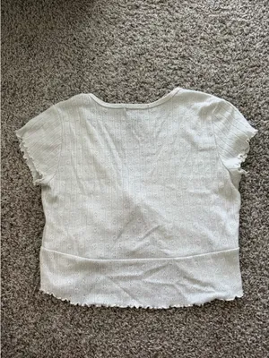 White Forever 21 Tie Top thumbnail 3