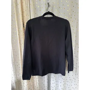 Land's End Women's Tight Knit Classic Button Down Cardigan 1X thumbnail 3