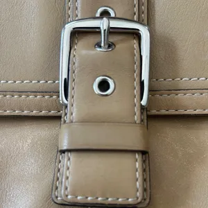 Vintage Coach F11196 Soho Shoulder Bag Tan Leather Buckle Flap Bag Y2K Luxury thumbnail 4
