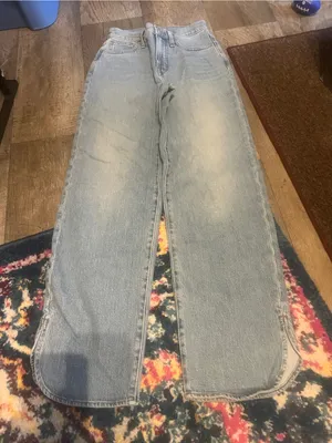 Madewell the perfect vintage Jean Light Wash Wide Leg Women’s Jeans thumbnail 1