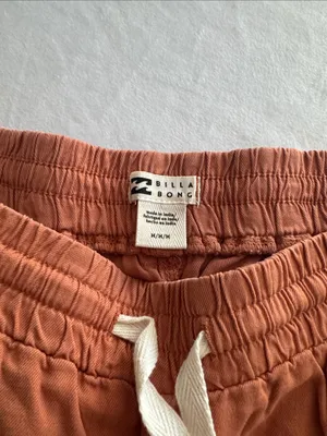 Billabong Women's Rust Orange Drawstring Athletic Shorts thumbnail 2