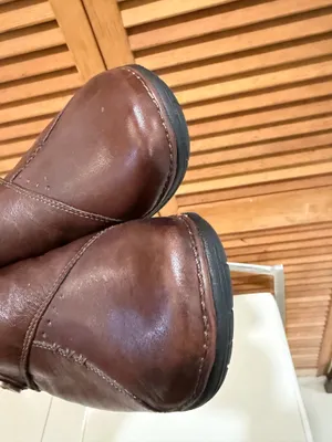 Clarks Un unstructured Un.Loop Leather Mules Clogs Shoes Brown Women's Sz 8 M EU thumbnail 11