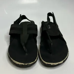 Sorel out‎ and about plus sling back thongs black & cream size 8.5 thumbnail 3
