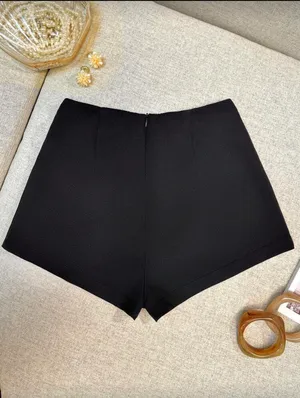 Black dress shorts thumbnail 2