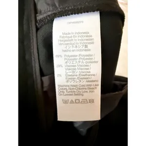 Madewell | NWT Harlow Superwide-Leg Trouser Brushed Twill Black Pants | Sz 4 thumbnail 8