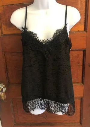 Black Spaghetti Top Blouse thumbnail 1