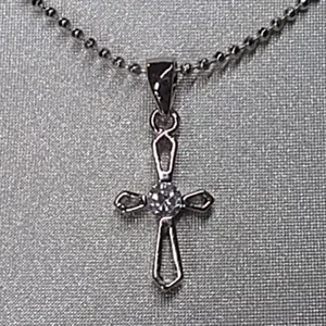 Stunning New Petite Cross Necklace thumbnail 4
