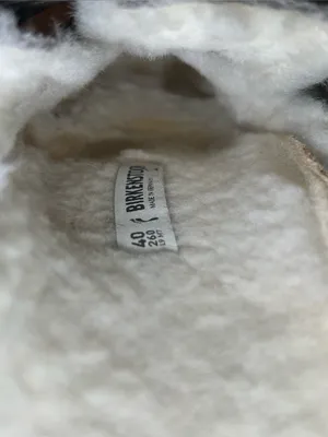 Birkenstock Boston Shearling Lined Gray Suede Slip On Clogs Women’s Shoe Size 9 thumbnail 10