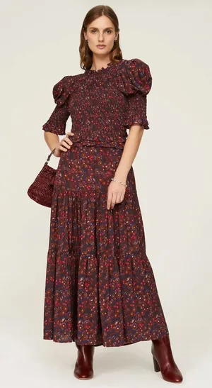 Sea New York Ilana Ikat Floral Dress Prairie Size Small thumbnail 1