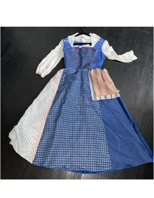 Adult Peasant Belle Costume - Beauty and the Beast Movie Women’s Small 4-6 thumbnail 3