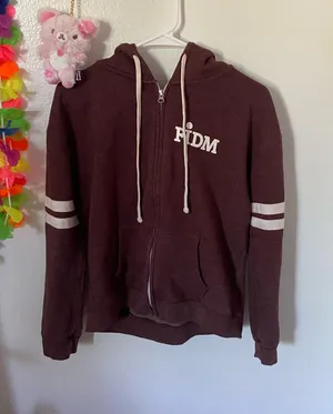 FIDM brown jacket Size M thumbnail 1