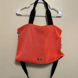 Under Armour Orange Tote with Black Handles thumbnail 6