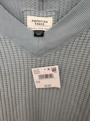 American Eagle Big Hug Waffle Sweatshirt thumbnail 5