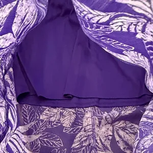 Sabine Purple Neck Strap Printed Maxi Floral Dress Size Small - C11-054 thumbnail 5