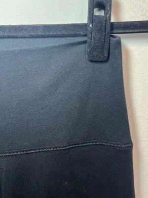Offline by Aerie OG Foldover Flare Hi-rise Leggings Pants Black Yoga Small Long thumbnail 3