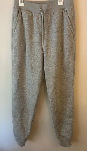 Uniqlo fur lined sweatpants  thumbnail 1