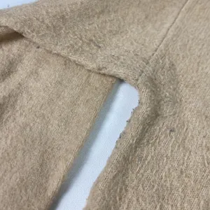 Magaschoni Sweater Womens Medium Beige Mock Neck Long‎ Sleeve Pullover Knit thumbnail 4