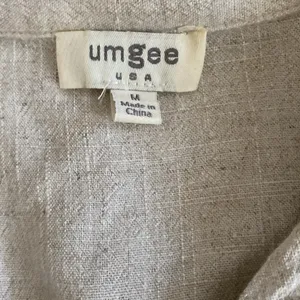 Umgee Cream Button Down Shirt thumbnail 3