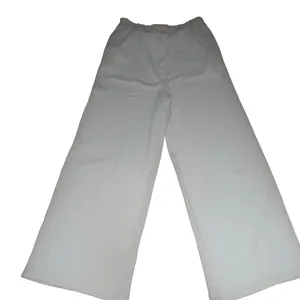 Bar lll Ivory Gauze Wide Leg Pants thumbnail 2