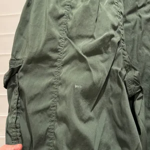 Lululemon XXS Dance Studio Cargo Pants Mid Rise‎ Green Drawstring Waist Jogger thumbnail 9