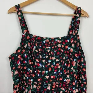BP. Easy Tank Black Tulip Floral Mini Sleeveless Dress Size XL‎ thumbnail 2