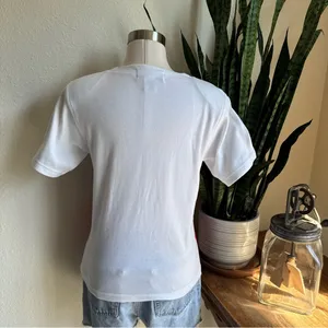 Vintage Nautical Knit Tee‎ Patriotic Sailor Shirt small thumbnail 8