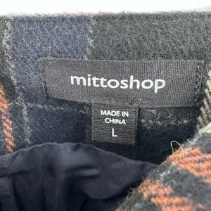 Mittoshop Size‎ Large Skirt Black Plaid Mini Pockets Academic Workwear School thumbnail 4