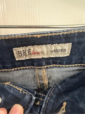 BKE Harper Denim Jeans Size 30L thumbnail 3