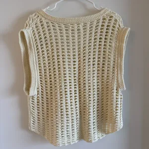 By Together Cream Knit Sleeveless Top thumbnail 3