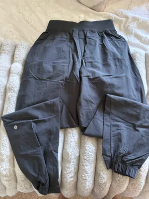 Lululemon Grey Joggers High-Rise thumbnail 5